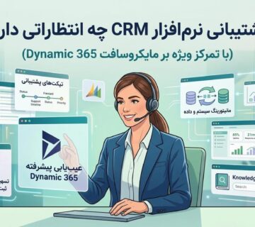 پشتیبانی CRM