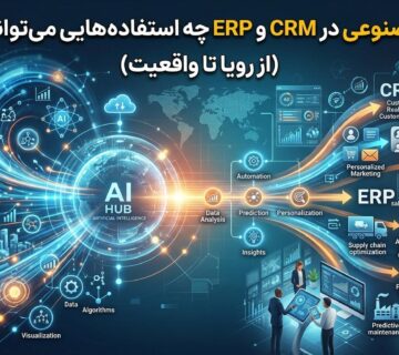 هوش مصنوعی CRM و ERP